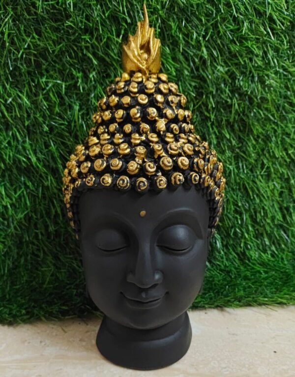 Ceramic Buddha Head Statue