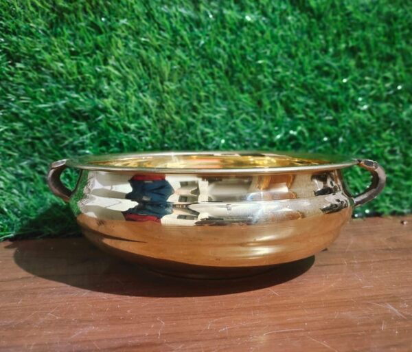 Uruli For Flower Decoration [8-Inch] [Brass]