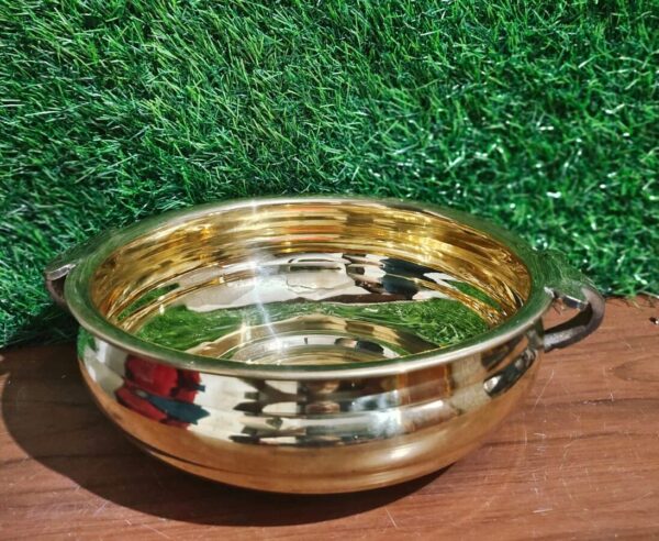 Uruli For Flower Decoration [8-Inch] [Brass] - Image 3
