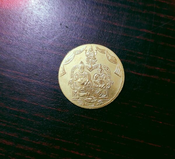 Lakshmi Kubera Coin [Brass] [Large]