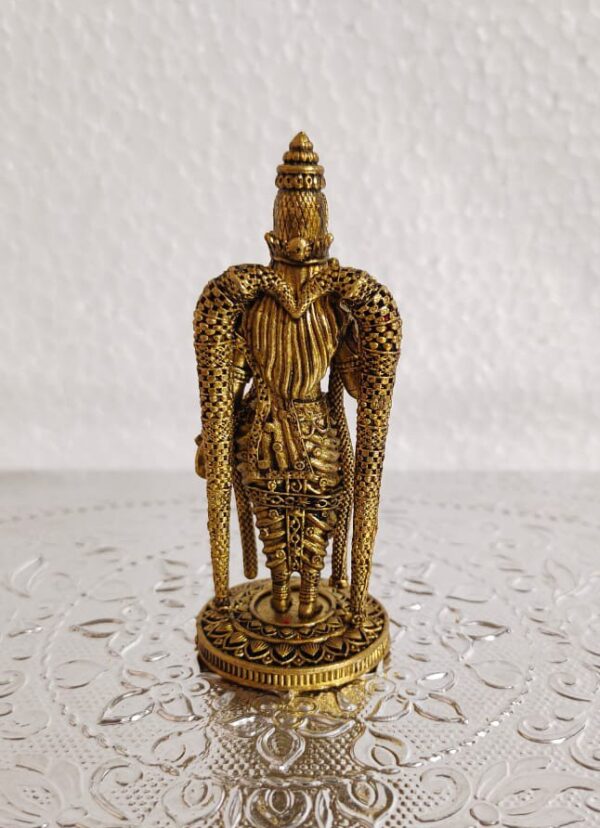 Madurai Meenakshi Idol [Brass] [3 Inch] - Image 2