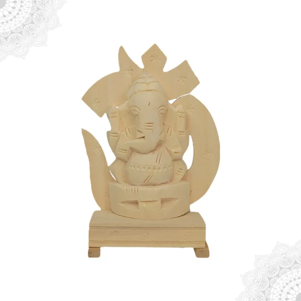 Vellerukku Vinayagar With Ohm - Lord Ganesha Figurine