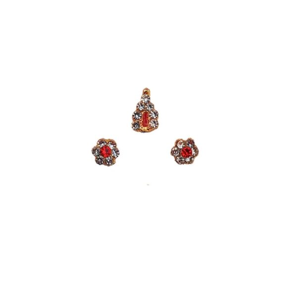 Stone Bindi for Idols – 3 Pieces [Size 1]
