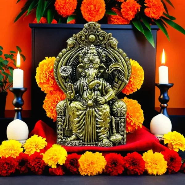 Ganesha Idol [Premium Brass] [2 Inch]